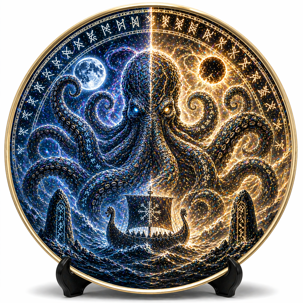 Viking Collection – Shadow & Light Mug & Plate Set (26 Piece Bundle)