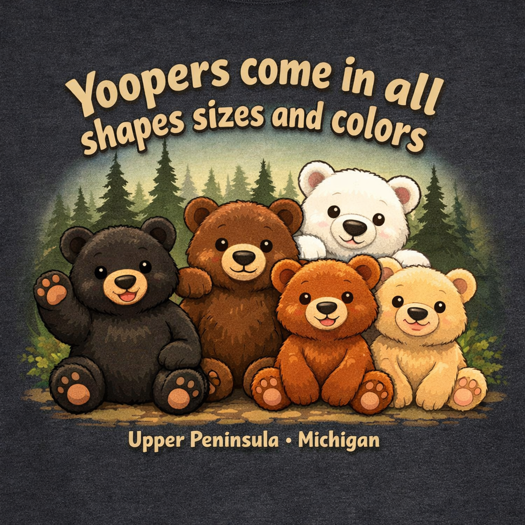 Yoopers come in all Shapes Sizes and colors